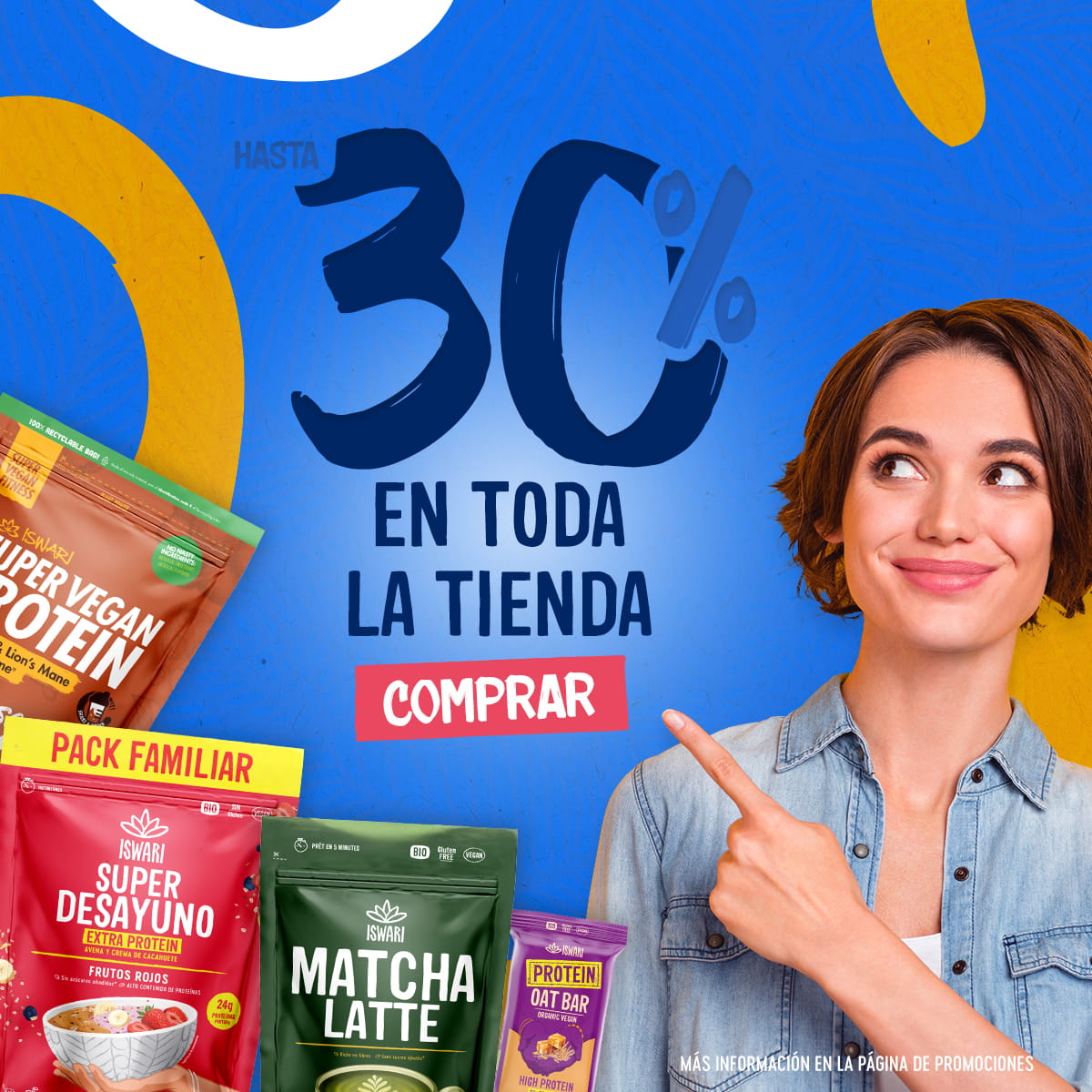 Hasta un 30% descuento en toda la tienda